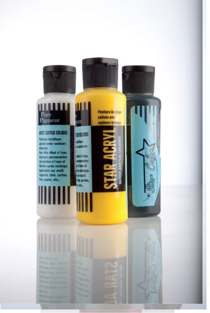 COFFRET ACRYLIQUE STAR COLOR 5 X 100 ML